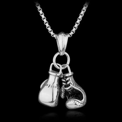 Luxury Mini Boxing Glove Present & Necklace